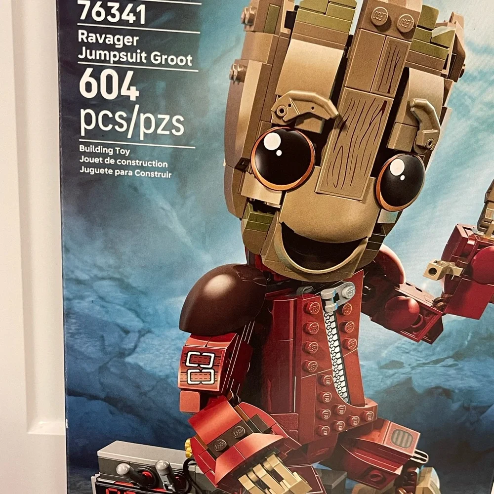 LEGO Marvel Ravager Groot Building Set - Red/Brown 76341 604Pcs 10+ NIB Sealed